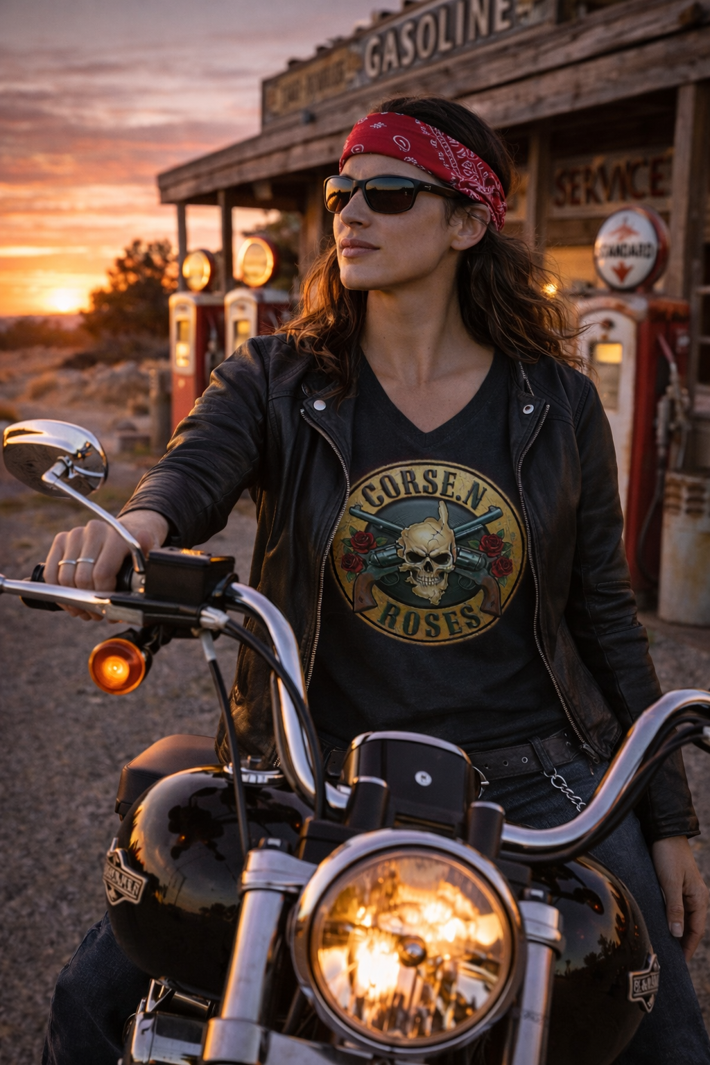 Unisex Short Sleeve V-Neck T-Shirt